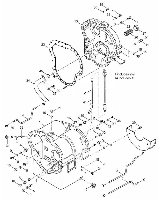 60138967 Variant and back cover assembly