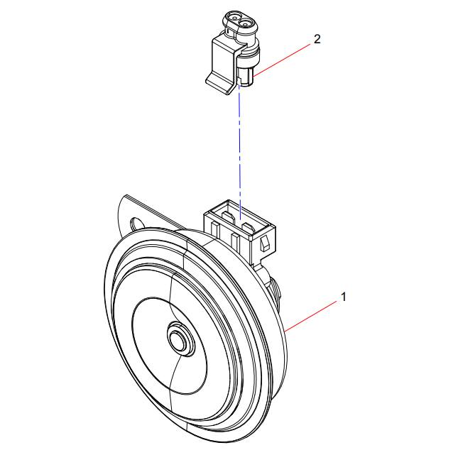 12912575 Monotone Speaker Assembly