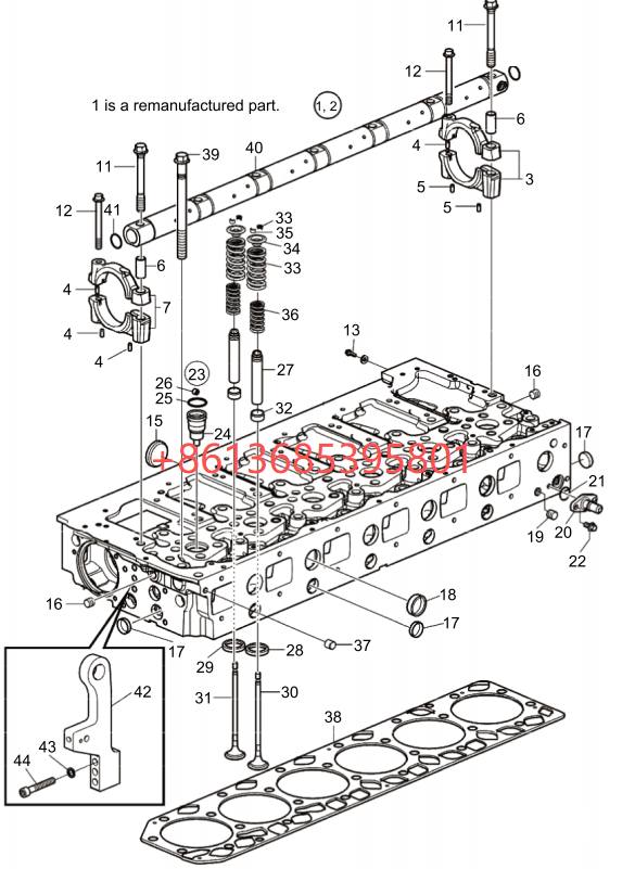 60349715 Cylinder head assembly