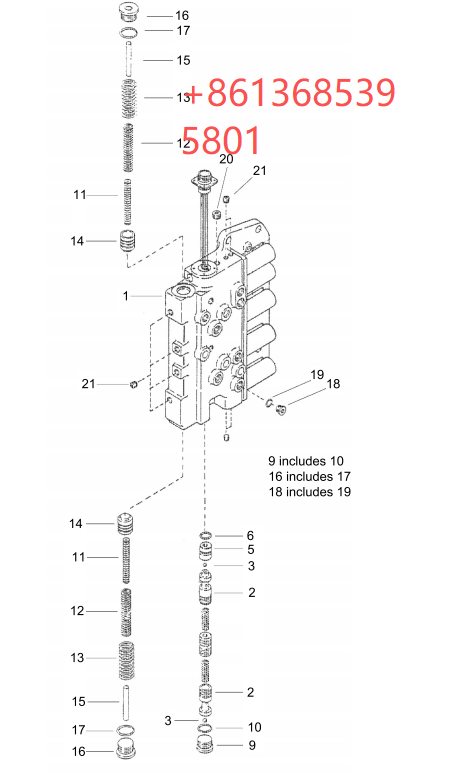 60138722 Electro-controlled valve assembly