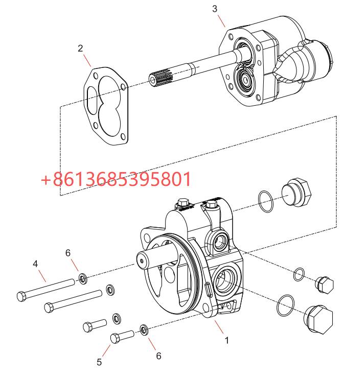 60138719 Filling pump regulating valve