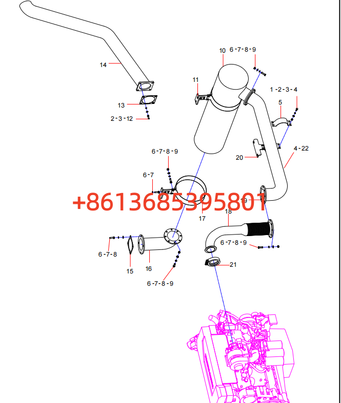 13572789 Exhaust Assembly