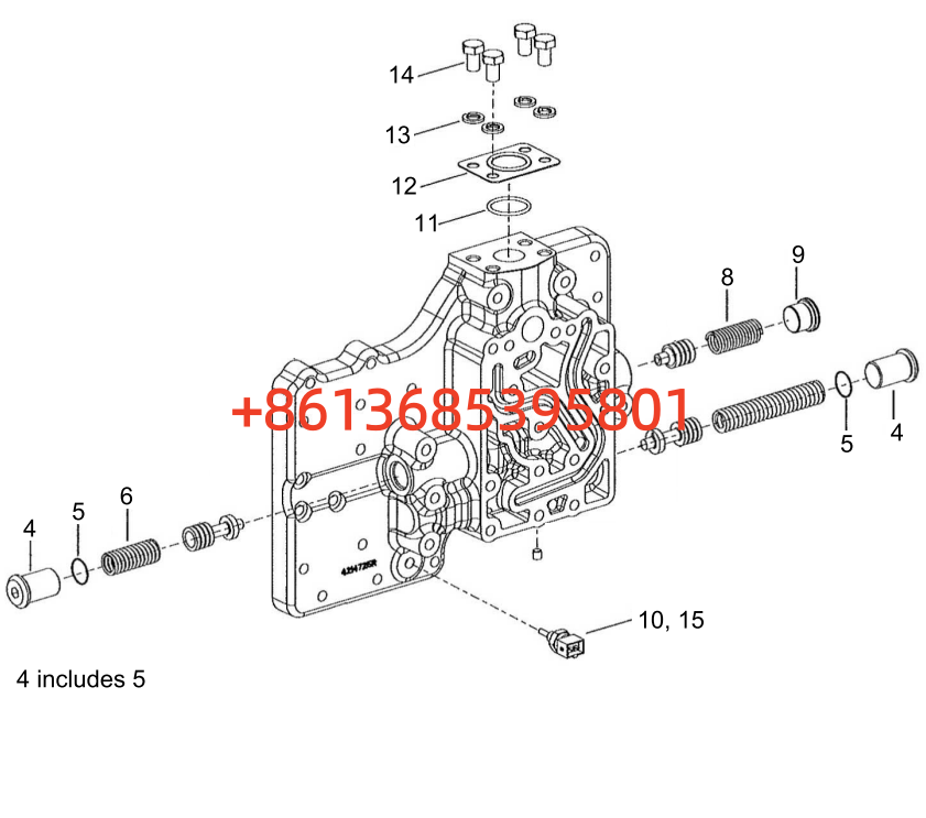 60230890 Regulator assembly