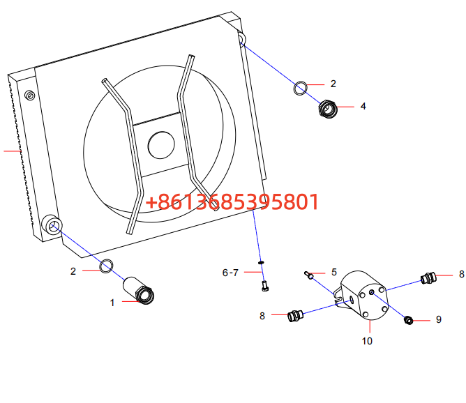 12801048 Heat dissipation assembly