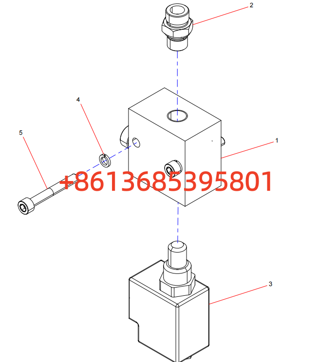 13856489 Feedback shut-off valve assembly