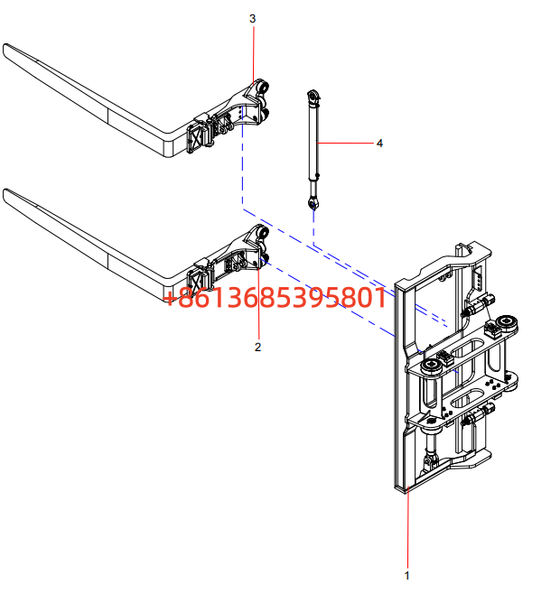 13317190 Forklift Assembly