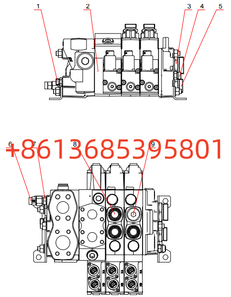 13744277 Main valve assembly drawing