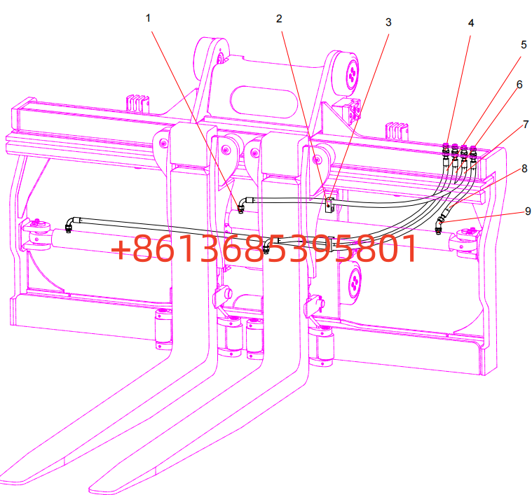 13744488 Forklift Hydraulic System