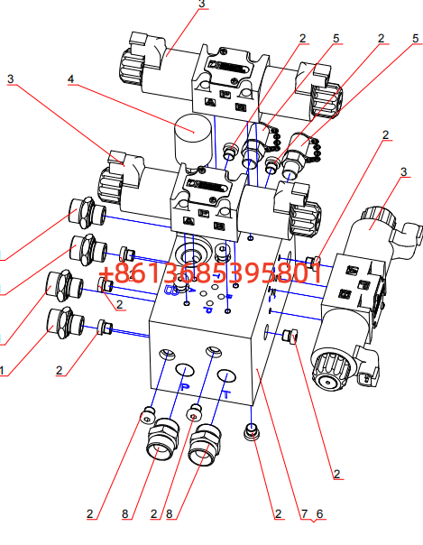 14384469 Forklift Movement Valve Assembly