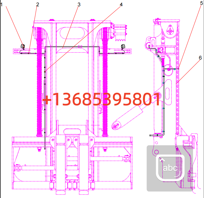 13658440 Gantry Electrical Installation Layout Diagram