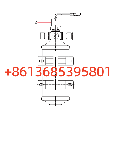 60137526 Dryer Receiver Assembly