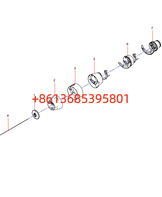 GJB008587336 Right-handed 12 square mixing drum