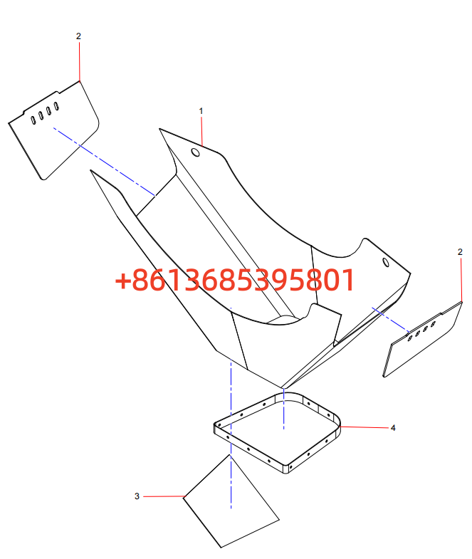 GJB005970882 Discharge Hopper