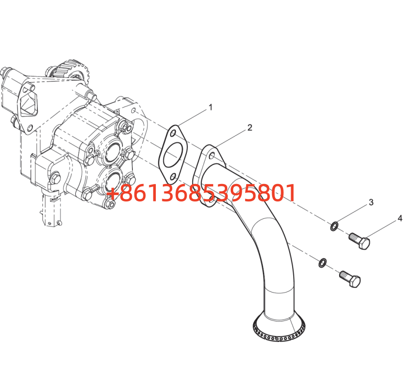 #160102100004B039 Engine Oil Filter Assembly Group