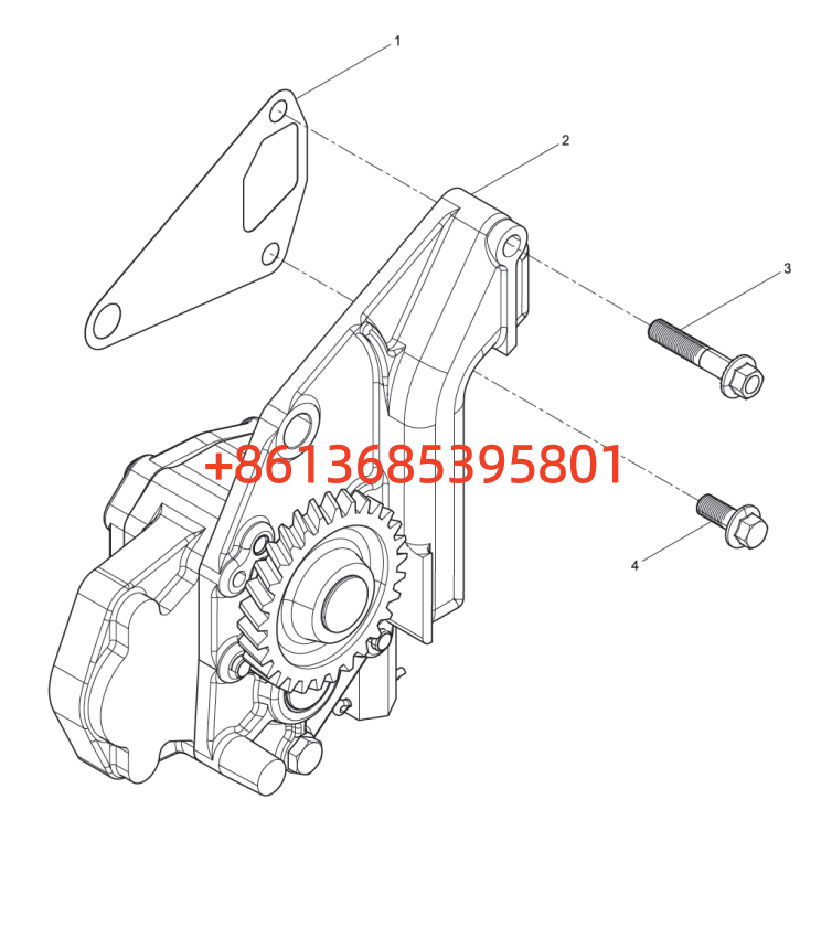 #160102100004B173 Engine Oil Pump Assembly Group