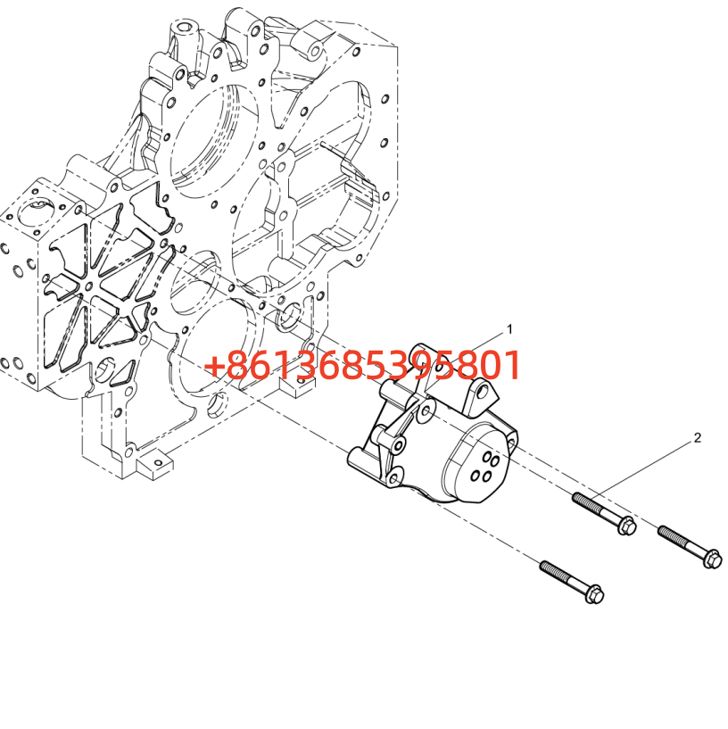 #160102100004B116 Generator Bracket Combination Group