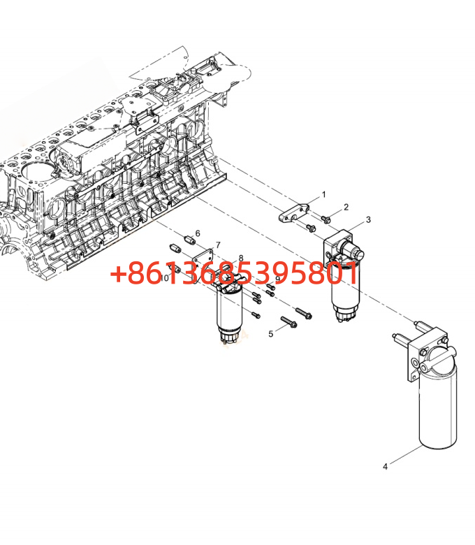 #160102100004B148 Fuel Filter Group