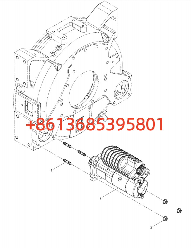 #160102100004B109 Starting Motor Group 