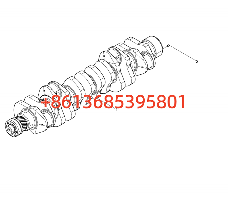 #160102100004B161 Crankshaft Sub-assembly