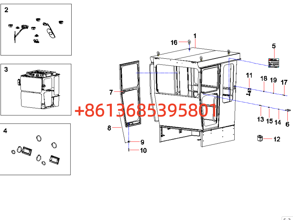 #14009506 Cab Sub-Body JRHG05.0