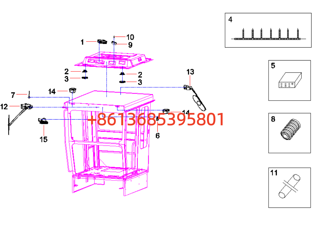 #14159408 Electrical System,Cab