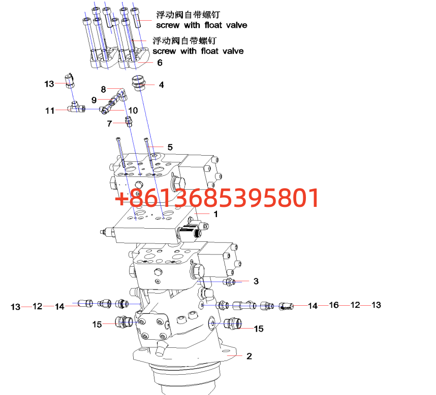 #14208545 Right Variable Motor Assembly
