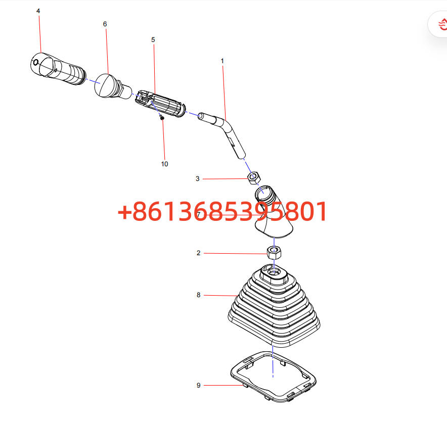 Left handle assembly