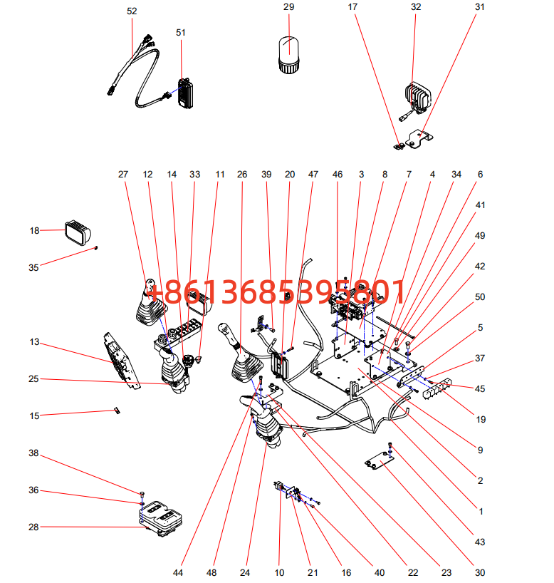 Cab electrical assembly