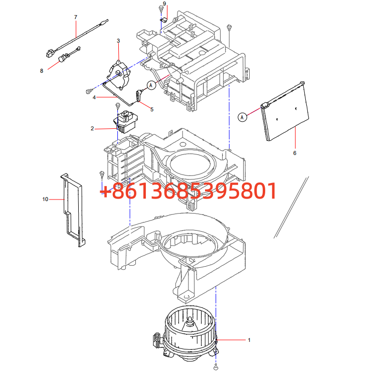 141501000099A031 Fan Assembly