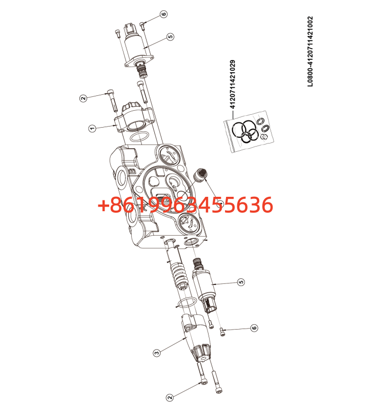4120711421002 Working section assy N/S/NMX182-A104