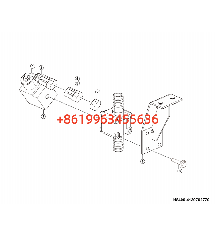 4130702770    Solenoid valve manifold assy GK33-5.0L-50(10079)