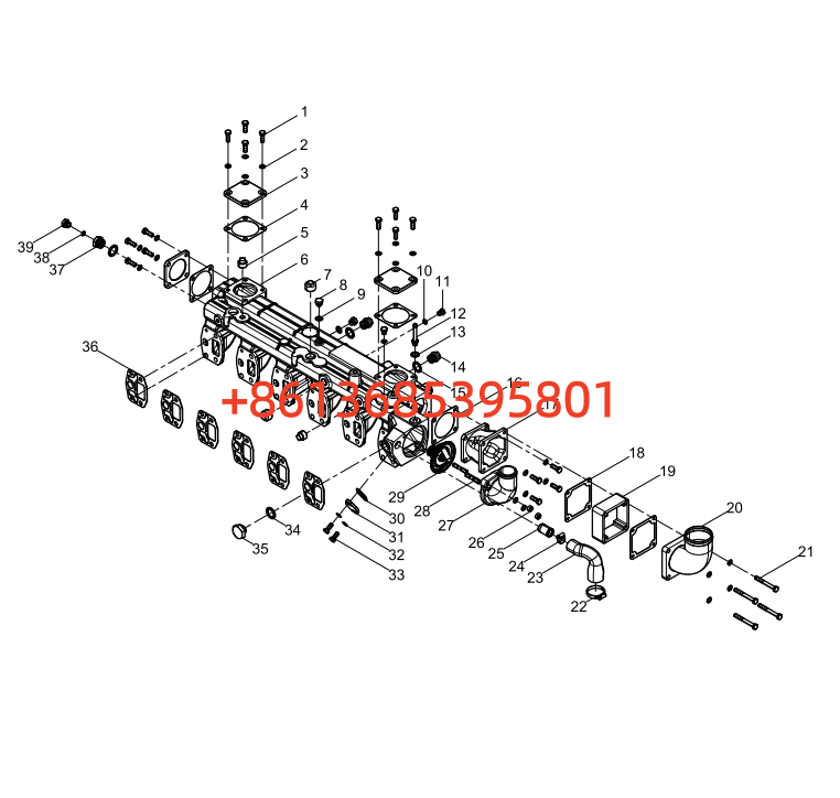 Intake pipe assembly