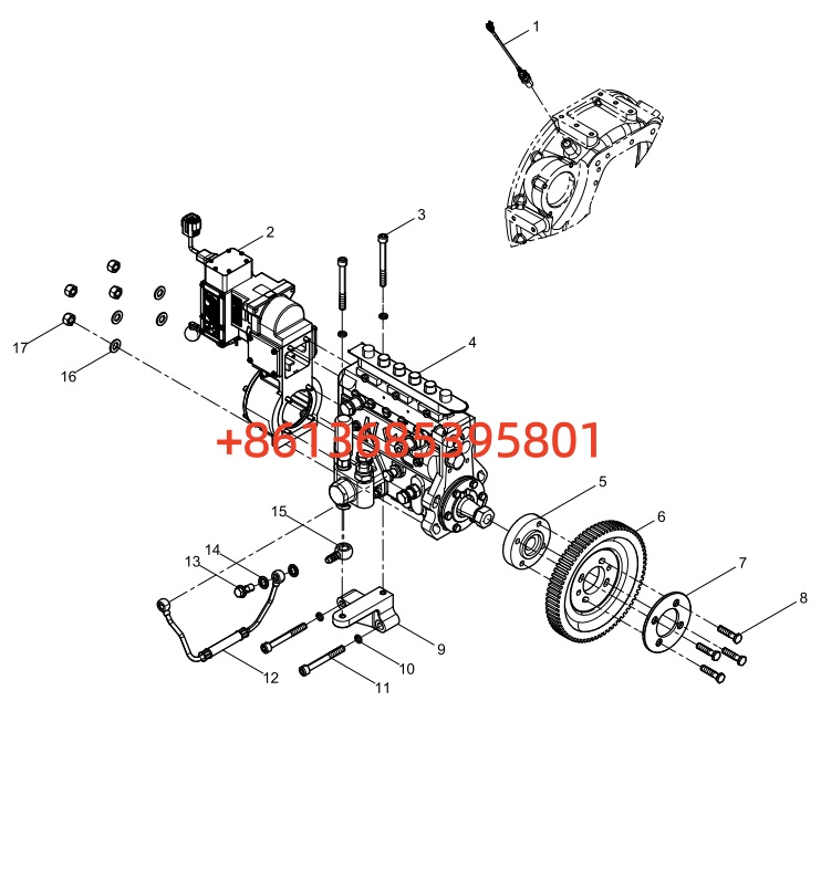喷油泵结合组(Fuel pump group)
