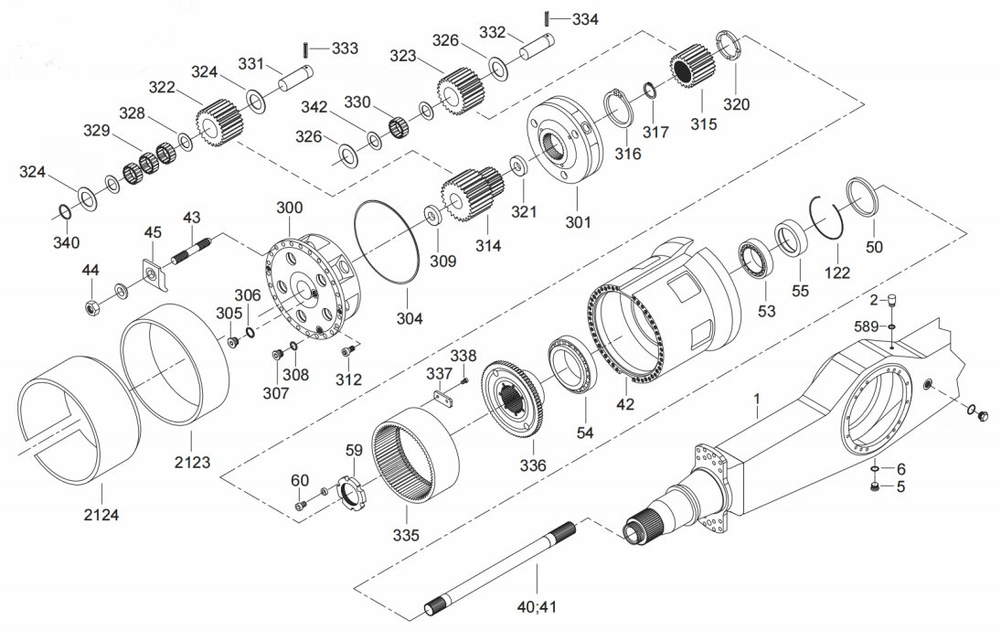 60308535 Drive Axle