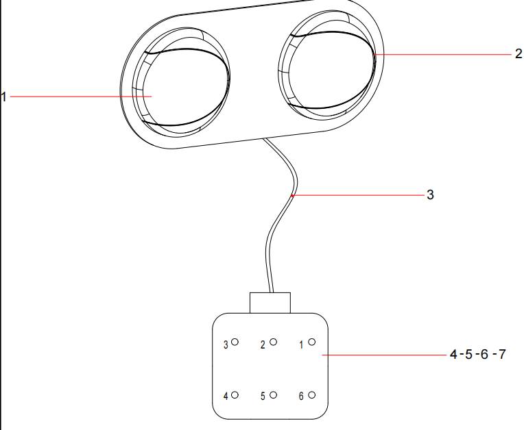 12901982 LED taillight assembly