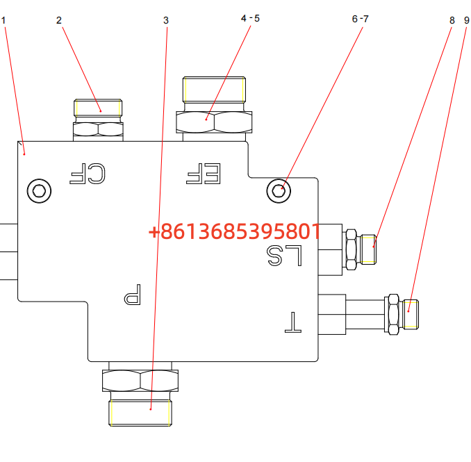 14030854 German Priority Valve Assembly