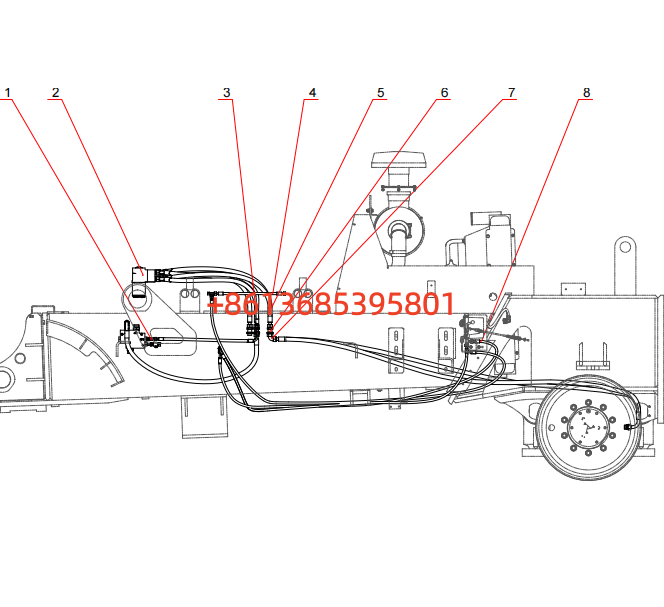 13744490 Steering hydraulic system