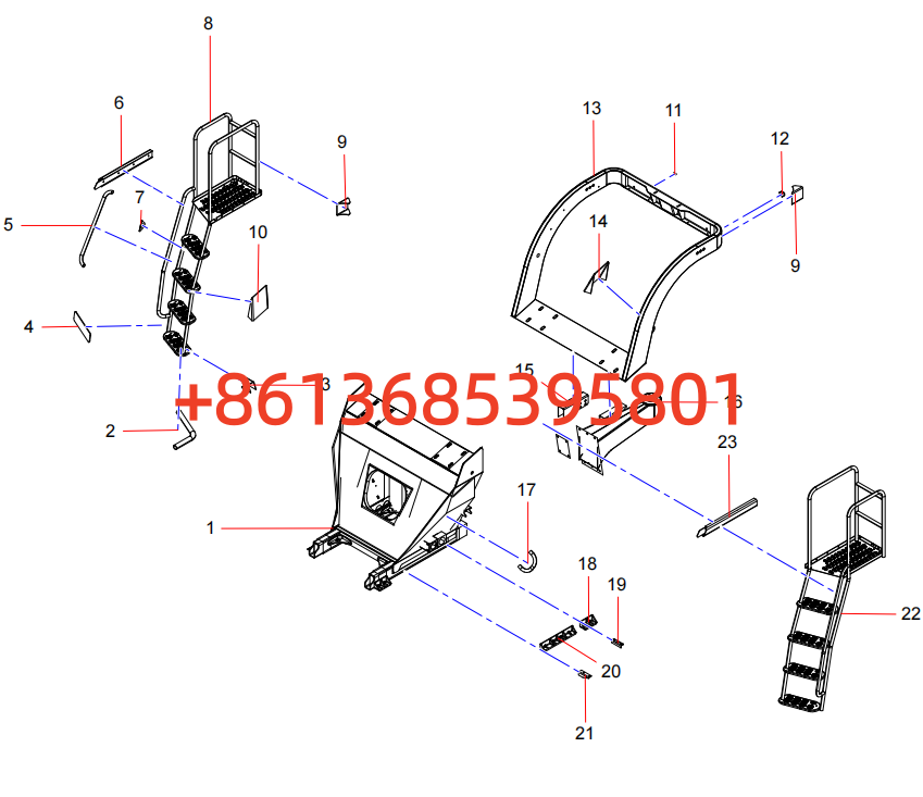 GJB006843991 Backstage Welding Assembly