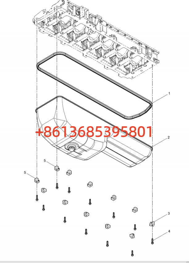 #160102100004B171 Oil Pan Combination Group