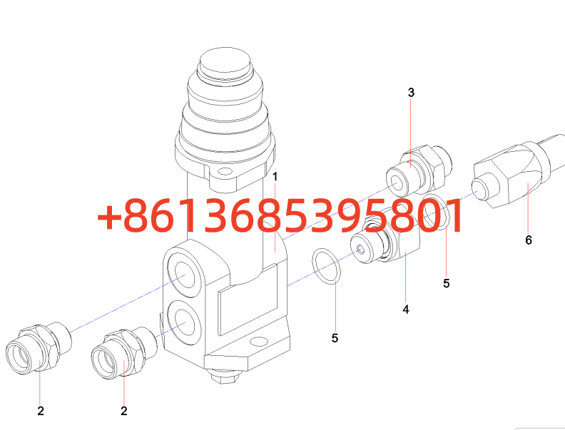 #13411250 Brake Valve AS  #STG190C-8 Sany MotorGrader