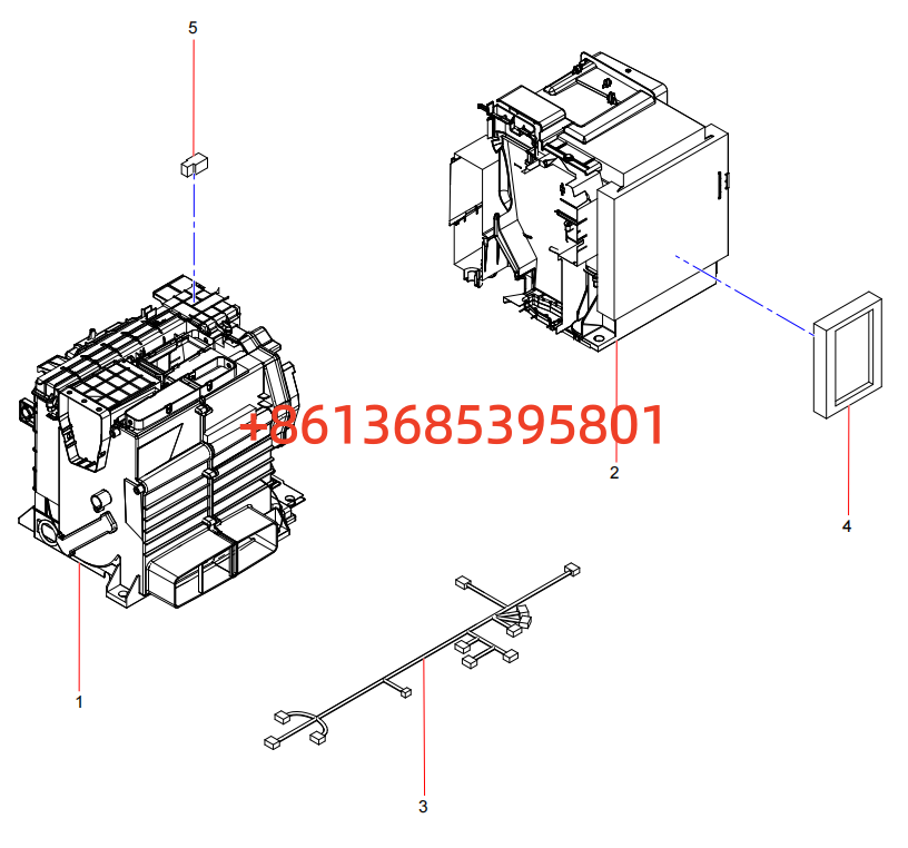 60023887422 Evaporator Assembly