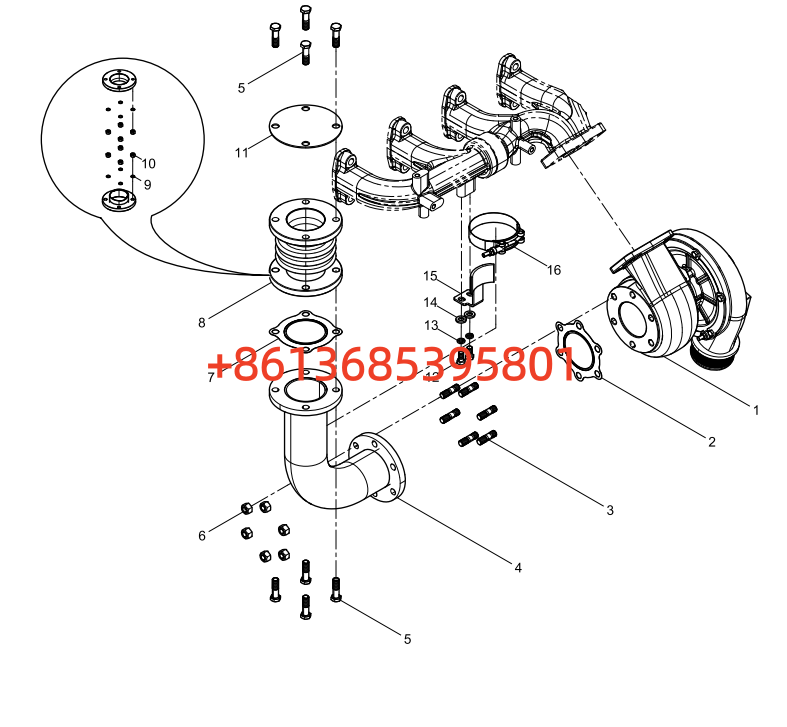 Turbocharger asm