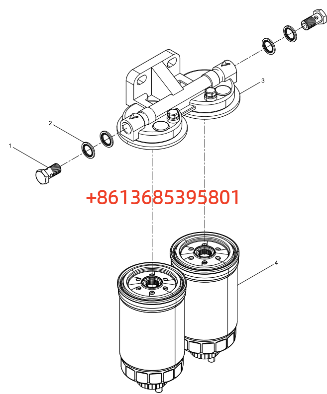 13020488  燃油滤清器滤芯 Fuel coarse filter element