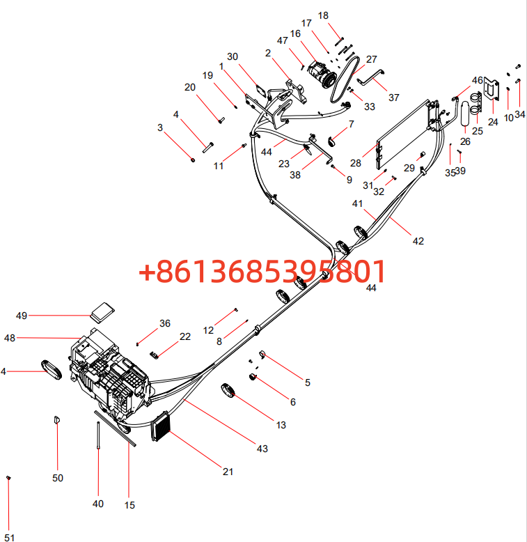 SSY006311577 电装空调系统