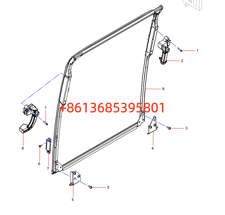 SSY006032399 活动窗预制总成