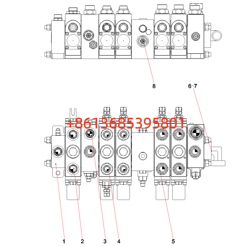 12707316 Main valve assem.STC250S1.12.2B