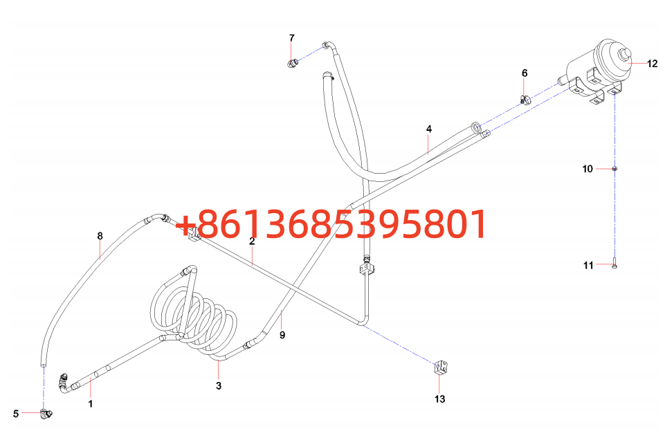 10178445 Pipeline, power steering
