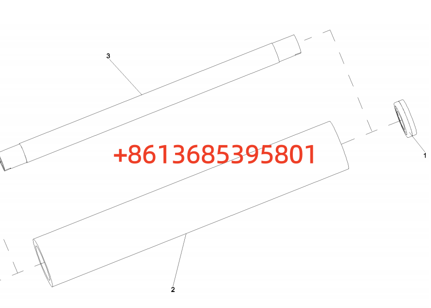 10669845 Roller, rope holder