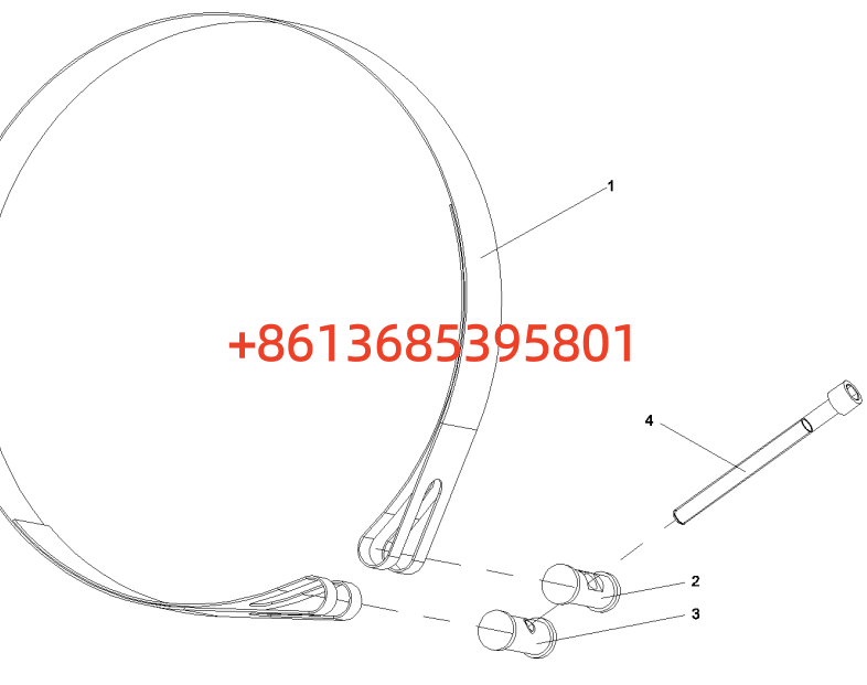 10135646 Tie GP, cable, air reservoir