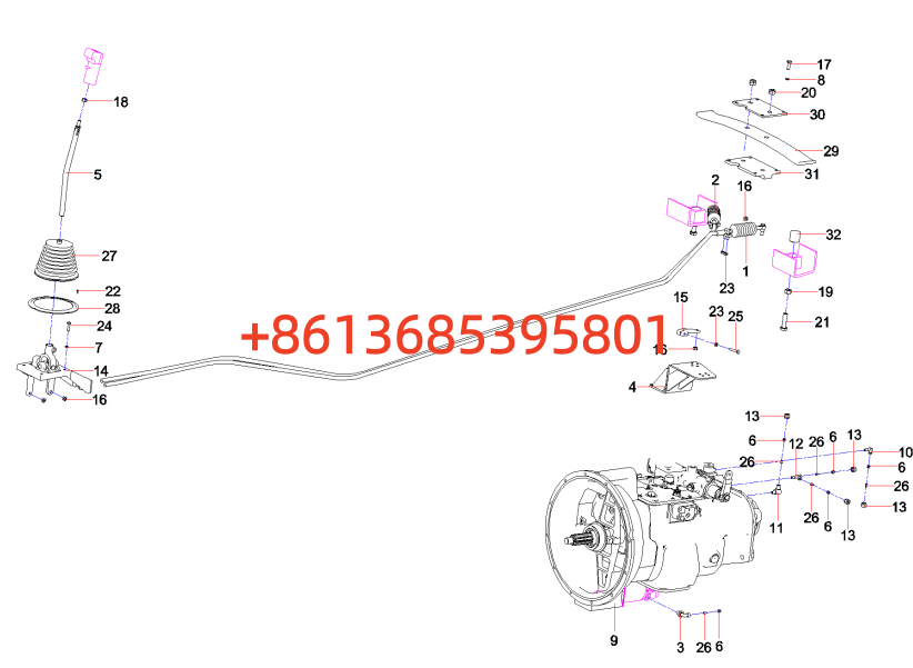 12562872 Transmission & control mechanism